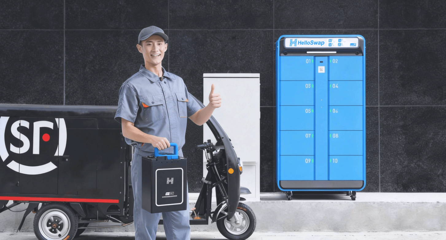 Battery Swapping System for Electric Two- and Three-Wheelers